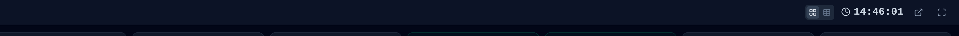 Command Center header bar